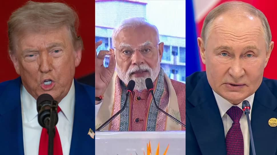 Tariffs On India’s Russian Oil Purchases ‘Big Blow’ To Moscow, Says Trump Before Putin Meet