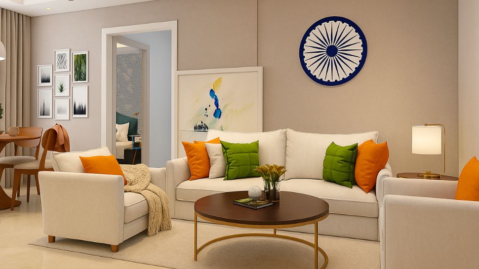 Decorating Homes with Tricolor Themes
