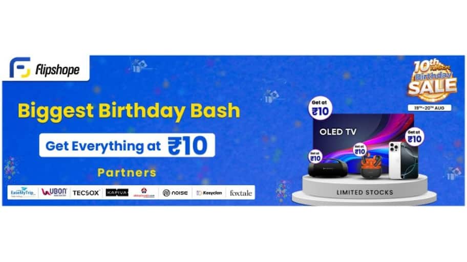iPhones, iPads & More At Just ₹10? Flipshope’s Insane Birthday Sale Is Breaking The Internet