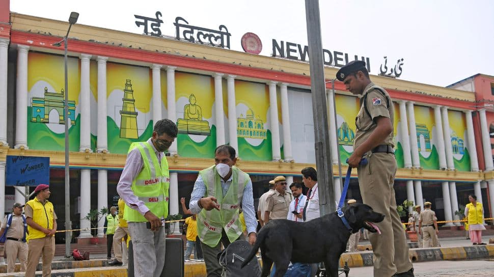 Security Tightened At New Delhi Railway Station Ahead Of Independence Day