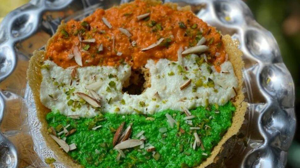 Tri-Colour Ghewar