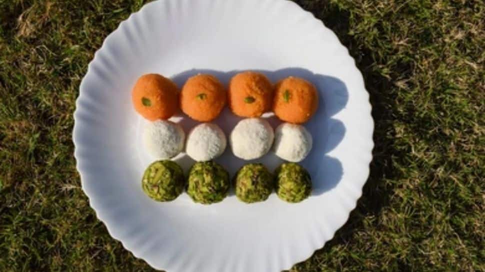 Tri-Colour Ladoo