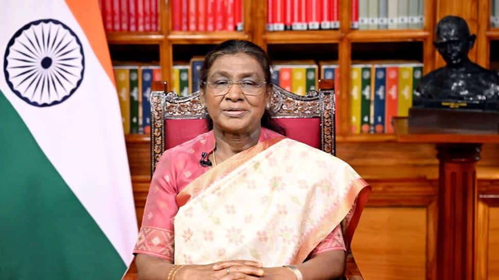 With 6.5% GDP Growth In Last Fiscal, India Fastest Growing Among Major World Economies: President Murmu | Economy News  zeenews.india.com