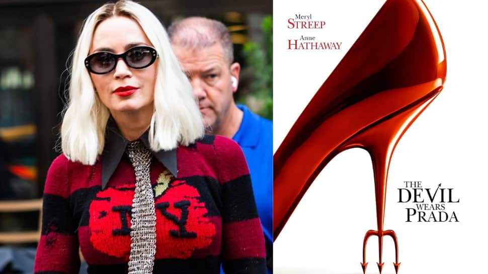 Emily Blunt's Striking NEW Look From 'The Devil Wears Prada 2' Set Breaks The Internet