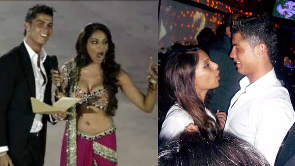 Watch Spicy Meeting Between Bollywood Actress Bipasha Basu & Cr7