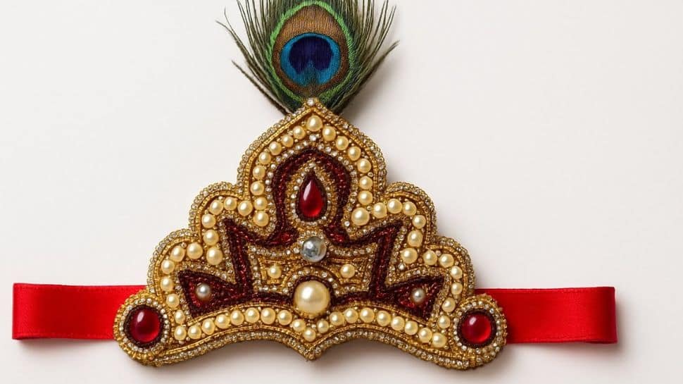 Handcrafted Crown (Mukut) for Bal Krishna