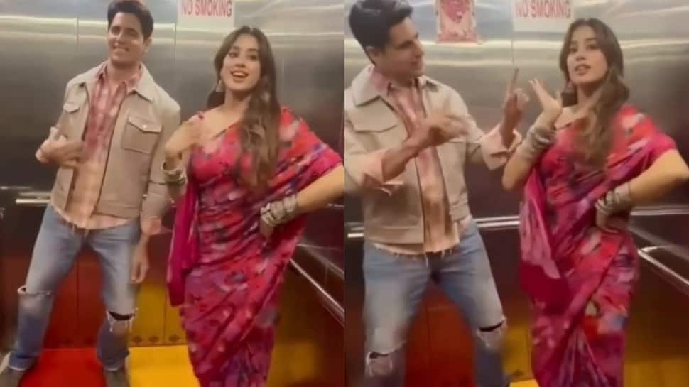 Janhvi Kapoor, Sidharth Malhotra's Backstage Rehearsal On Param Sundari Song 'Danger' Goes Viral - WATCH