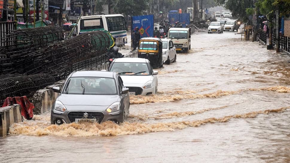 Assam: Heavy Rains Cause Severe Waterlogging In Various Parts Of Guwahati