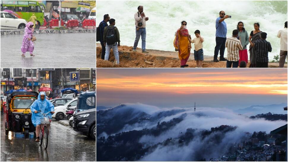India Weather Today, August 19: Delhi Rain Likely, UP-Bihar Face Humidity Amidst Monsoon Shifts | Latest Updates