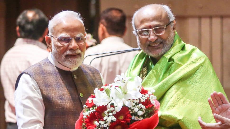 CP Radhakrishnan Files Nomination For Vice Presidential Election