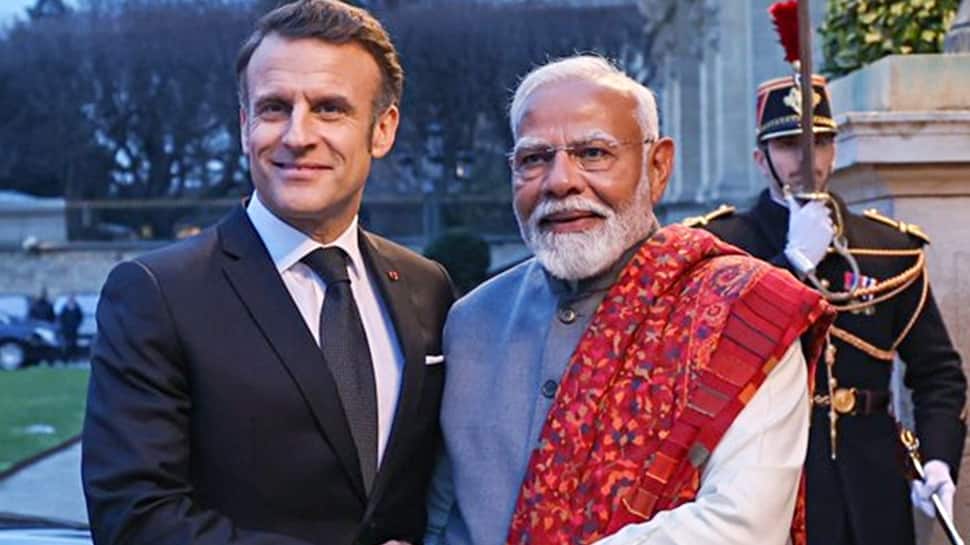 PM Modi, French President Macron Focus on Russia-Ukraine, Israel-Gaza Wars; Reaffirm Dedication To Strategic Partnership