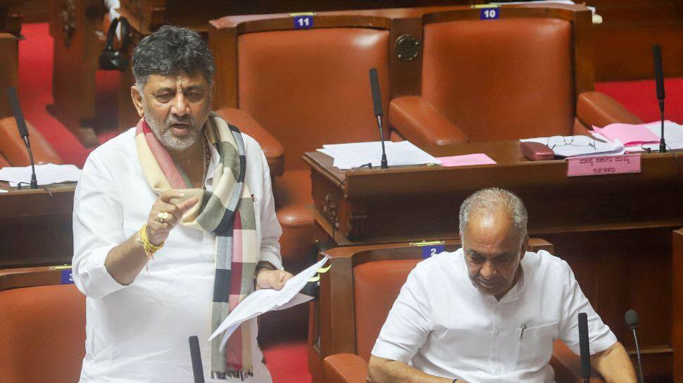 ‘Should Know Who My Opponents And Friends Are’: DK Shivakumar On Reciting RSS Anthem In Assembly