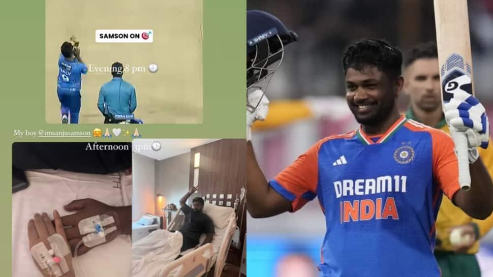 Wife’s Hospital Story Sparks Fan Panic- Is Sanju Samson Hiding An Injury?