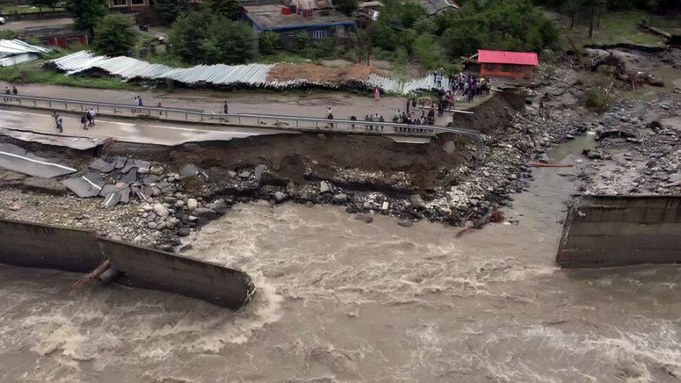 Heavy Monsoon Rains Devastate Himachal Pradesh: 295 Dead, 316 Roads, 110 Power Transformers Hit