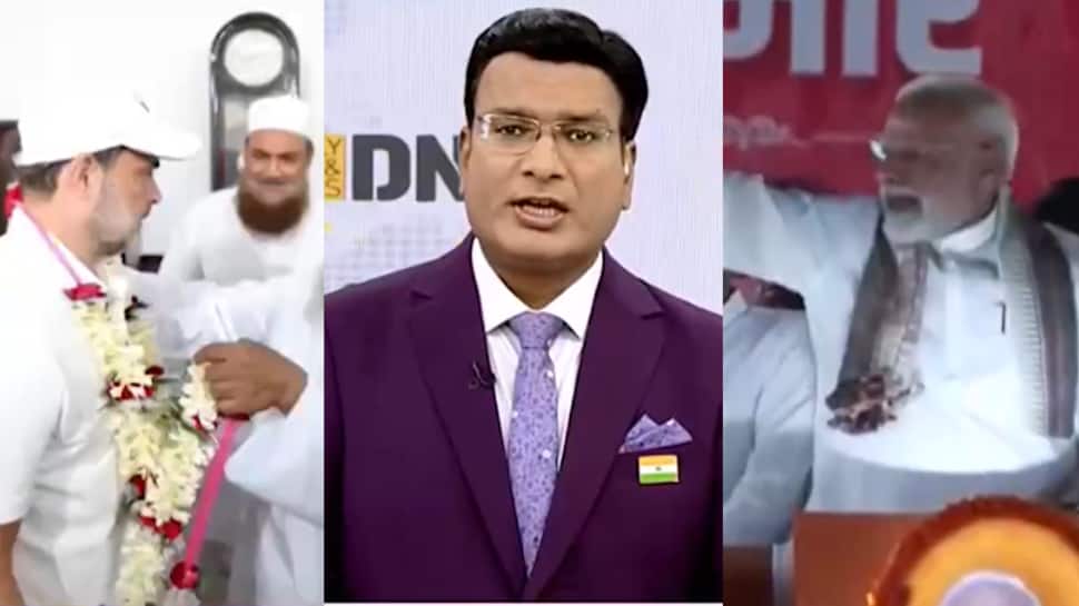 Bihar`s Contrasting Political Landscape: Rahul Gandhi Visits Mosque, PM Modi Holds Rally In Gaya