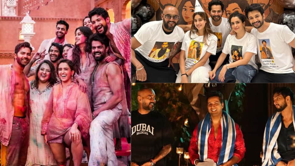 'Sunny Sanskari Ki Tulsi Kumari' WRAP: Varun Dhawan Drops BTS Moments, Janhvi Kapoor's Dance Moves Steals The Spotlight - WATCH