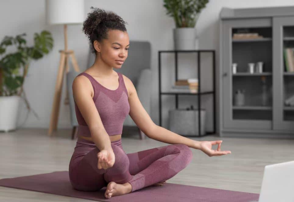 Yoga poses for stress