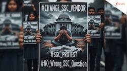 SSC Protest in Delhi: Aspirants Detained After Lathicharge