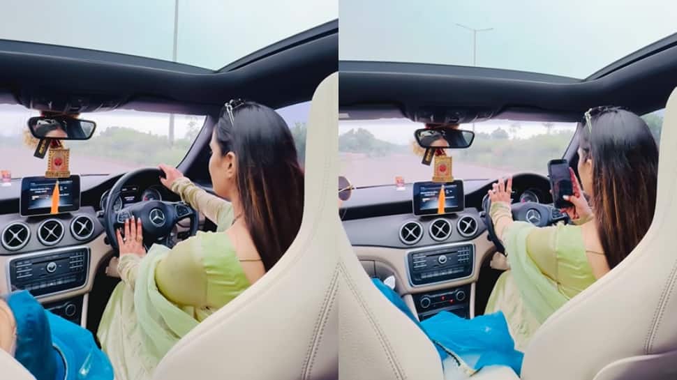 Dowry Murder Case: Nikki Bhati`s Footage Of Driving Mercedes Surfaces Amid Ongoing Probe