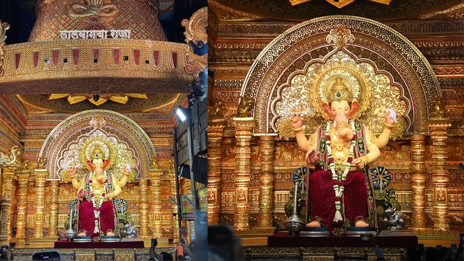  Lalbaugcha Raja Ganpati LIVE Streaming Today On Ganesh Chaturthi 2025 Motiv 