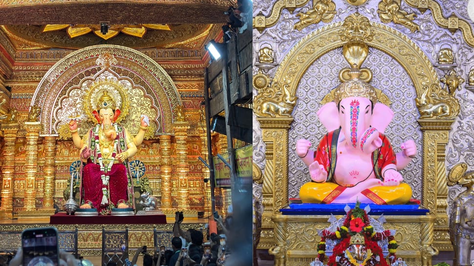Ganesh Chaturthi 2025: From Mumbai’s Lalbaugcha Raja To Pune’s Dagdusheth, Here’s How Devotees Are Celebrating Across India