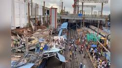 Odisha: Portion Of Roof Collapses at Cuttack Railway Station