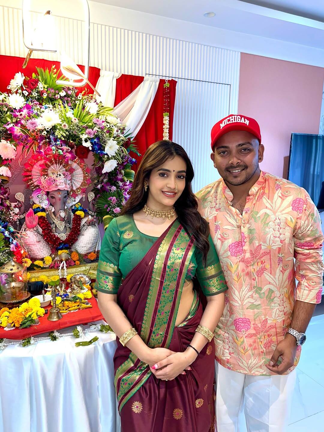 1. Prithvi Shaw Sparks Dating Buzz with Akriti Agarwal