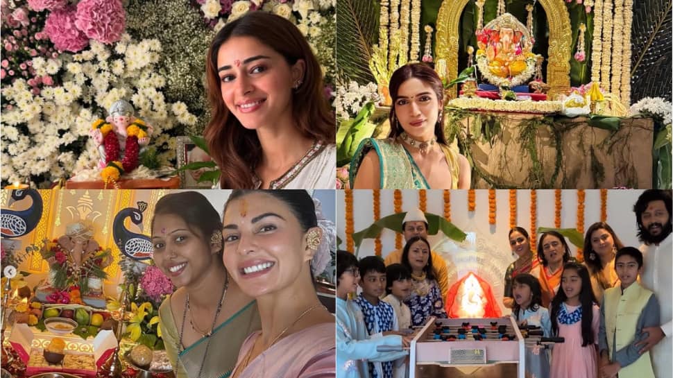Ganesh Chaturthi 2025: Ananya Panday, Jacqueline Fernandez, Riteish Deshmukh And More Welcome Bappa Home With 'Love & Creativity'