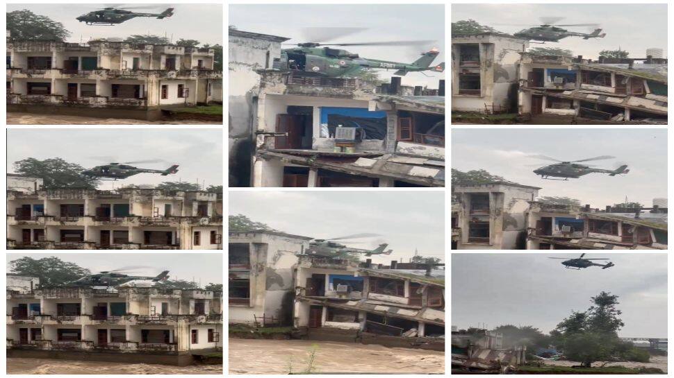 Daring Rescue Caught On Camera: Indian Army Saves Civilians, CRPF Jawans From Half-Collapsed Building In Flood-Hit Pathankot – Watch