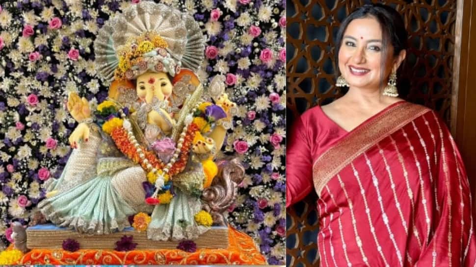 Divya Dutta Welcomes Bappa Home On Ganesh Chaturthi, Says 'Beautiful To Celebrate This Occasion With Everyone'