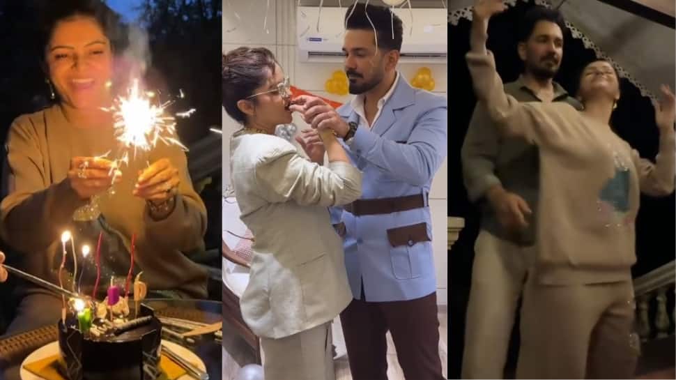 Rubina Dilaik Vacays In Style Dancing Heart Out With Husband Abhinav Shukla On Her Birthday - WATCH