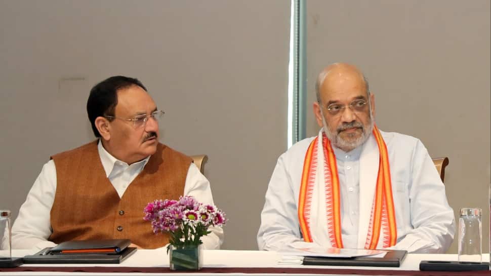 ‘Their Politics Has Hit Low Level’: Amit Shah, JP Nadda Slam Congress For `Abusing` PM Modi’s Mother