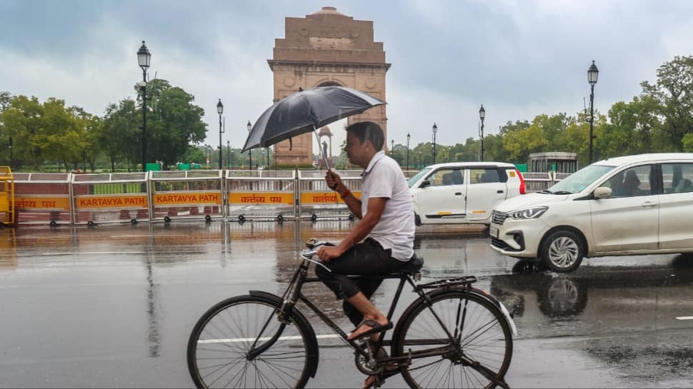 Delhi NCR Rains: Heavy Showers Bring National Capital To A Standstill, Yellow Alert Issued | Check IMD Forecast