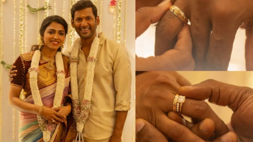 Vishal Gets Engaged To Actress Sai Dhanshika On His Birthday, FIRST Photo Goes Viral