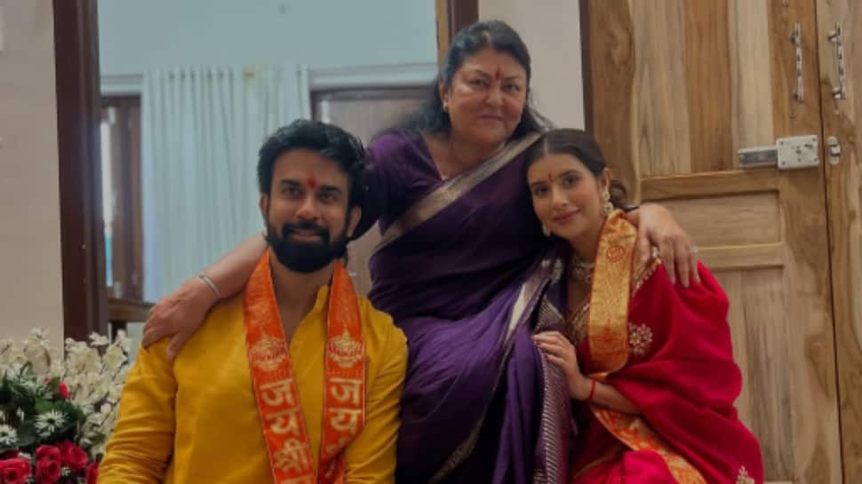 Ganesh Chaturthi 2025: Charu Asopa Reunites With Ex-Husband Rajeev Sen For Festive Celebrations - SEE PIC