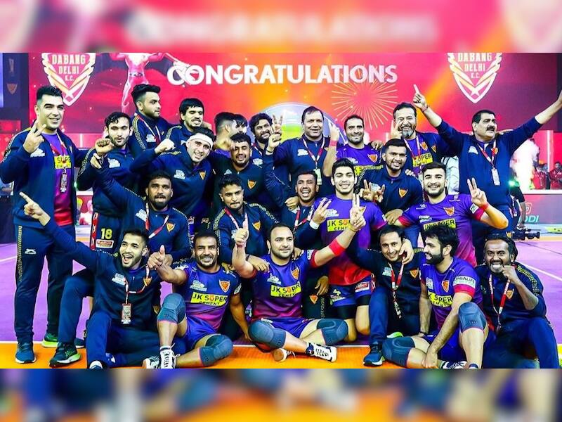 PKL Season 8 Winners: Dabang Delhi KC