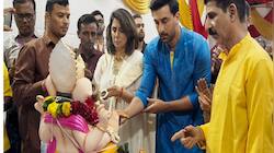 Ganesh Chaturthi 2025: Ranbir Kapoor, Neetu Kapoor Perform Ganpati Visarjan