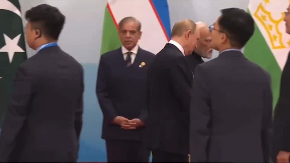Watch: Global Humiliation For Pakistan As PM Sharif Stands Sidelined While PM Modi, Russian President Putin Walk And Talk