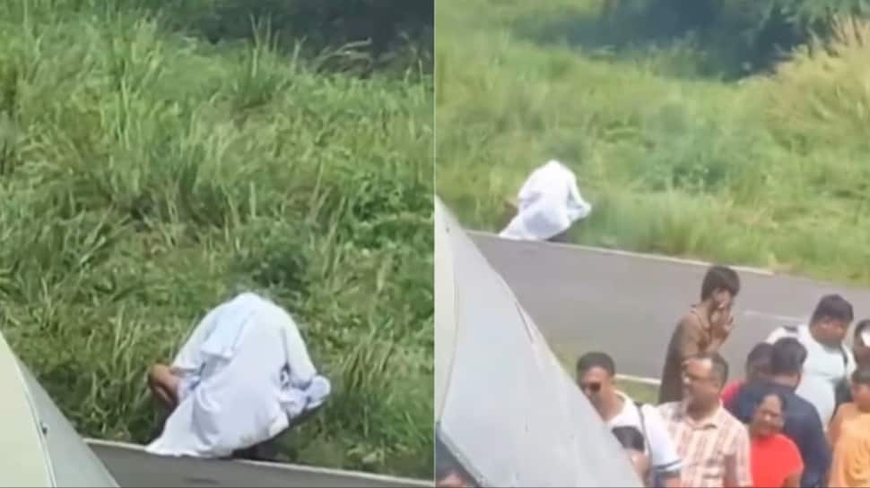 What If It Was A Terrorist? Viral Video Of Man Urinating On Runway Sparks Major Security Concerns | WATCH