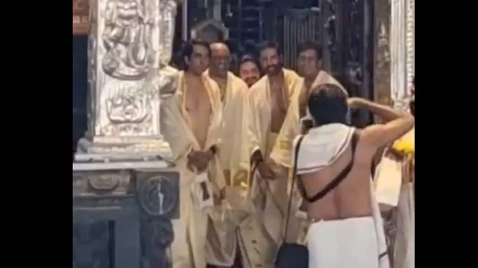 Akshay Kumar Spotted Wearing Traditional Mundu & Angavastram, Offers Prayers At Guruvayur Temple In Kerala Amid Haiwaan Shoot