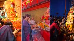 Ganeshotsav 2025: Nikita Dutta Visits Lalbaugcha Raja, Mumbaicha Raja
