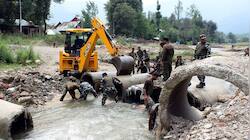 Kashmir Flood Alert: Preventive Evacuations, Schools Closed, Highways Blocked 