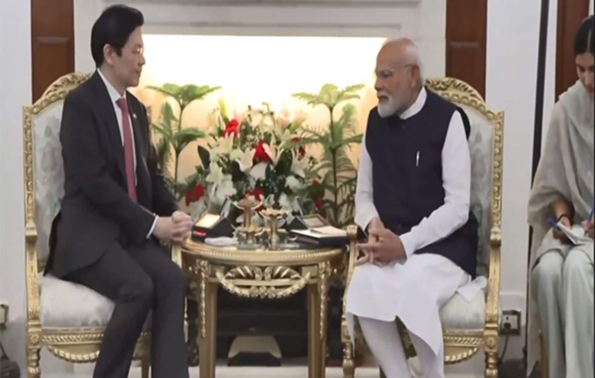 PM Modi Meets Singapore’s Lawrence Wong In Delhi, Talks Shape Blueprint For Enhanced Relations