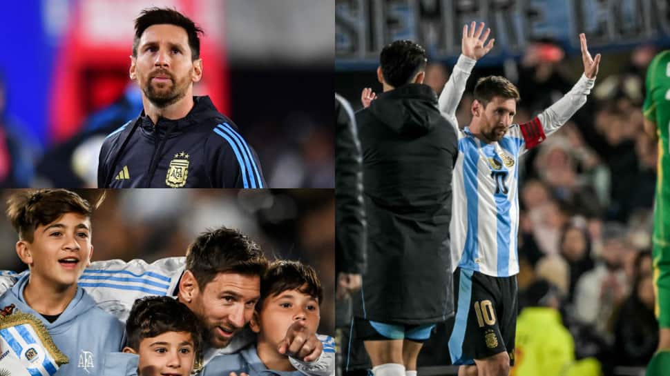 Emotional Scenes as Lionel Messi Plays Final Game in Argentina