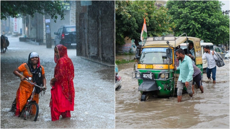 Monsoon Meltdown: A State Of Panic As Gurugram Turns Into A Watery Grave, While Delhi`s Flood Threat Remains Imminent