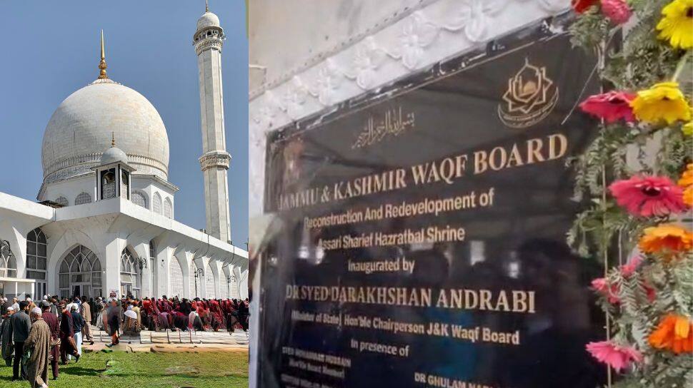 JK: Why a Marble Plaque at Hazratbal Dargah Sparked Protests