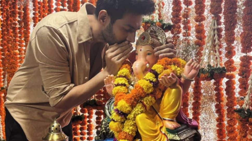 Kartik Aaryan Bids Emotional Goodbye To Bappa, Shares Ganpati Visarjan Moments