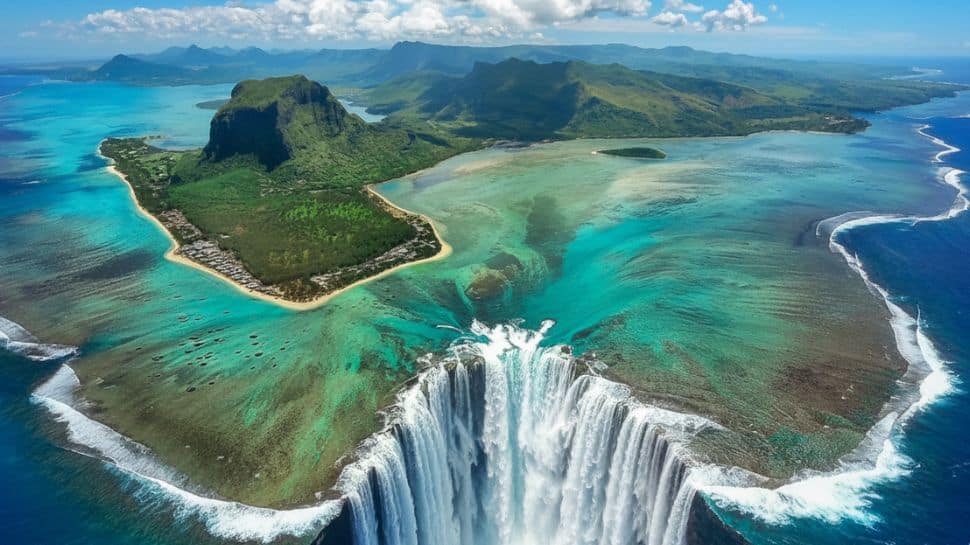 It’s Invisible to Human Eye World’s Largest Underwater Waterfall
