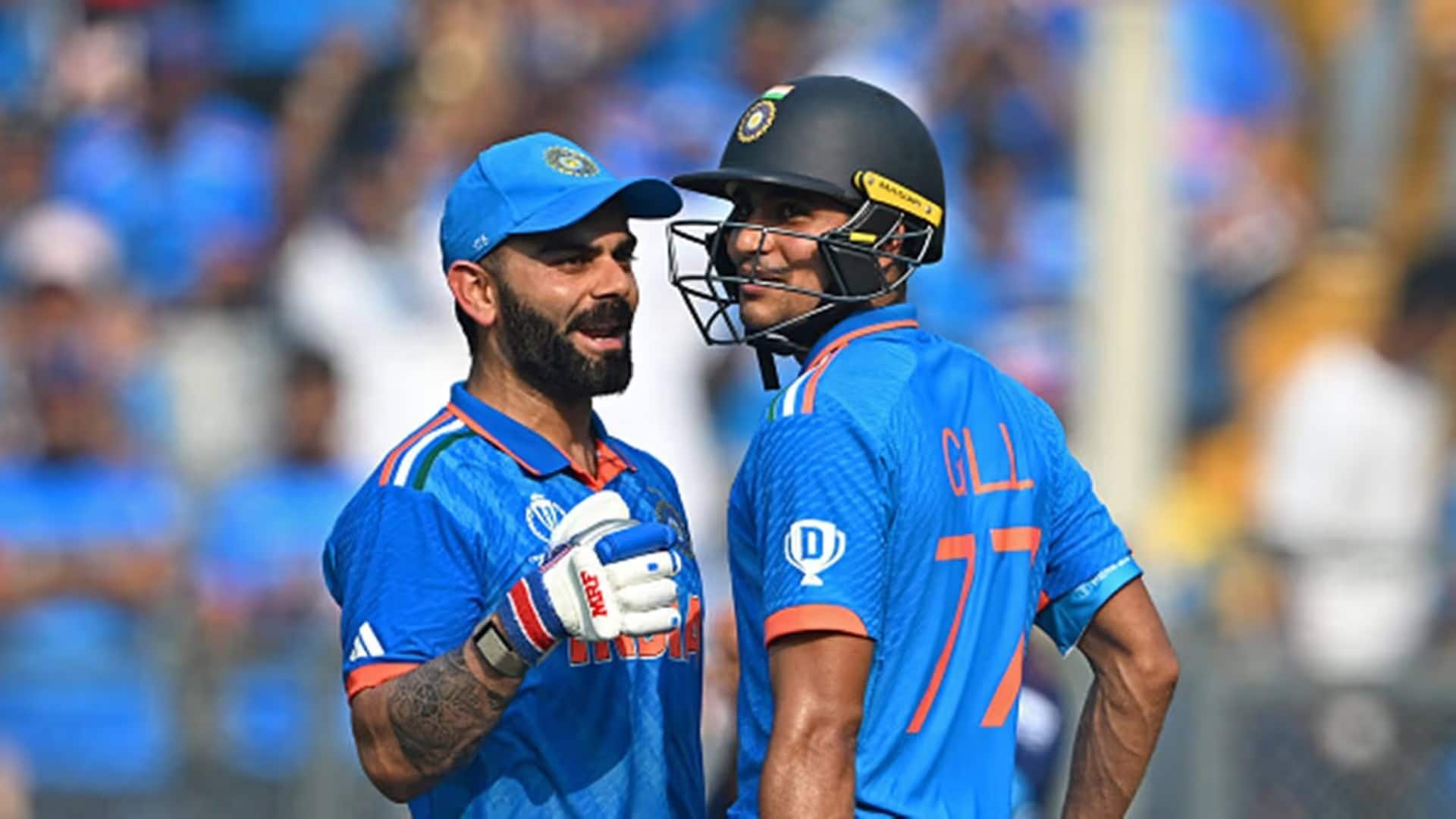 4. ODI Brilliance: Gill’s Average Surpasses Kohli’s