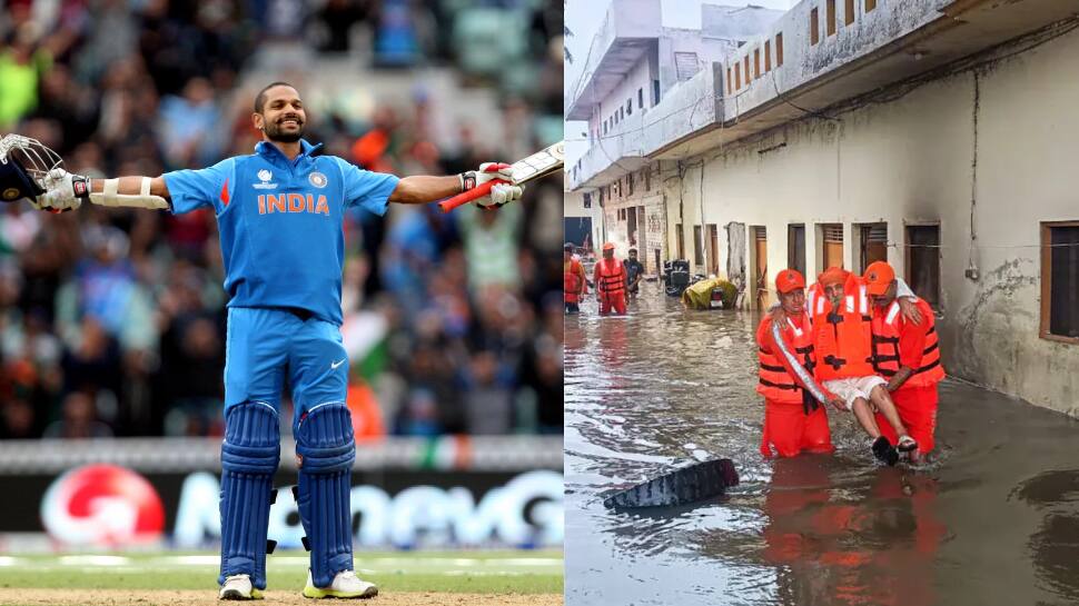 शिखर धवन ने पंजाब फ्लड के पीड़ितों के लिए समर्थन दिया, अपने एनजीओ के माध्यम से मदद के प्रयास शुरू किए